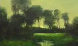 Dennis Sheehan, First Glimpse, Oil on canvas