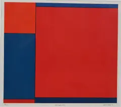 Ludwig Sander, Arapohoe, 1969, Lithograph