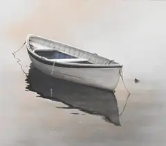 Dory by Vernon George Broe, Oil on board, offered Jan 2026