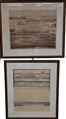 Robert Quijada, Horizons I, 1978, Aquatint etching