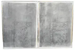 Tobi Kahn, Wall Fragments I, Mixed media, graphite, acrylic on paper Each