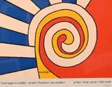 Alexander Calder, Israeli Museum Poster "Homage to Calder/ Israel Museum Jerusalem", 1977, Lithograph Poster
