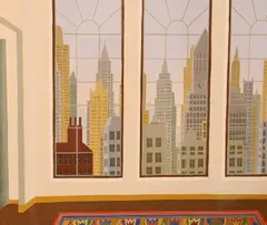 Thomas McKnight, Manhattan, 1981, Serigraph