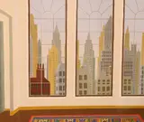 Thomas McKnight, Manhattan, 1981, Serigraph