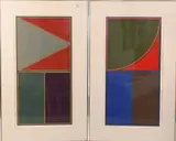 Gordon House, Triangle A, 1971, Screenprint