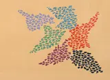 Robert Goodnough, Confetti Pattern, Screenprint, artist proof