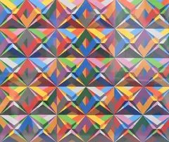 Tony King, 5th Generation, 1973, Screenprint
