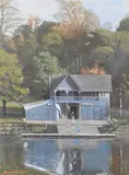 Daniel Cressman, Penn AC, Oil on board