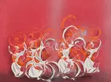 Alton Tobey, Nutcracker Suite, Oil on board