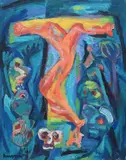 Abraham Rattner, Study for Crucifixion