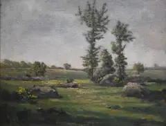 David Wu Ject-Key, Summer Time, Oil on canvas