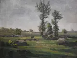 David Wu Ject-Key, Summer Time, Oil on canvas