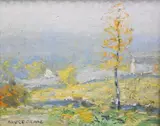 Bruce Crane, Tonalist Autumn Landscape