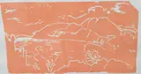 Barry Flanagan, Orange, 1976, Lithograph
