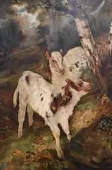 Walter Hunt, Babes in the Woods, Oil on canvas