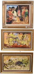 Jose Salazar, The Doll Makers, 1964, Oil on canvas