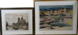 Roger Hebbelinck, Notre Dame, Aquatint etching