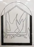 Lois Lane, Untitled, 1985, Woodcut