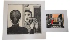 Will Barnet, Between Life and Life, circa 1998, Lithograph