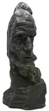 Emmanuel Mané-Katz, â€œHassidâ€™s Headâ€ (Bust)