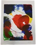 Paul Jenkins, At Stroke of Twelve, 1999, Lithograph