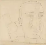 Carlo Carrà, Studio per «I romantici» III