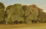 Antonio Donghi, Alberi (Palatino)