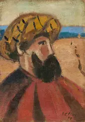 Filippo de Pisis, Il marocchino, 1921, oil on canvas