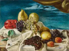Giorgio de Chirico, I frutti dell'autunno, 1923, oil on canvas
