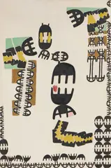Giuseppe Capogrossi, Superficie 590, 1950, oil on canvas