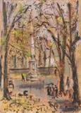 Filippo de Pisis, Autunno a Milano