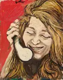 Renato Guttuso, Donna al telefono