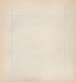 Edda Renouf, Incised Lines 3, 1975, mixed media on paper