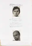 Fernando De Filippi, Sostituzione fisica, sostituzione calligrafica