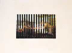 Jiří Kolář, Senza titolo, 1978, mixed media and collage on card