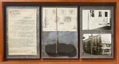 Wolf Vostell, Erdbeeren, 1974, mixed media