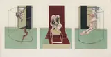 Francis Bacon, L'Orestie d'Eschyle, 1981, lithograph a colori