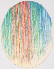 Piero Dorazio, Senza titolo, 1982, watercolour on paper