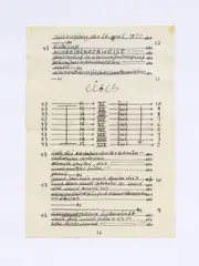 Hanne Darboven, Senza titolo, 1972, ink on paper da lucido