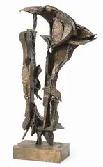 Franco Garelli, Figura (di sera), 1960, scultura in bronze