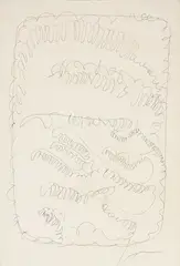 Concetto spaziale by Lucio Fontana, 1963, inchiostro on paper, offered May 2026