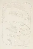 Lucio Fontana, Concetto spaziale, 1963, inchiostro on paper