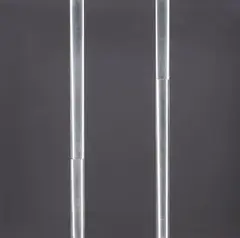 Getulio Alviani, Superficie 2/1 -1/2, 1996, Alluminio e laminato
