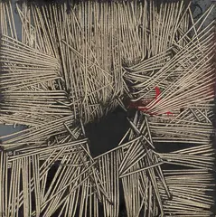 Tramatura by Emilio Scanavino, 1973, oil on canvas tesa on panel, offered May 2026