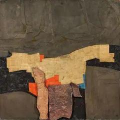 Proposta per un volo by Roberto Crippa, 1962, mixed media and sughero on panel, offered May 2026
