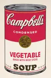 Andy Warhol, Vegetable Soup, Campbell's Soup I, 1968, Screeprint a colori