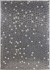 Arman, Senza titolo, 2005, Accumulazione di orologi in resina poliestere in plexiglass