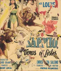 Rotella, Venus, 1961, décollage on canvas