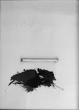 Emilio Scanavino, Senza titolo, 1979, acrylic on paper applicata on canvas