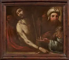 Pilato che mostra Cristo al popolo by Orazio de Ferrari, oil on canvas, offered Apr 2026
